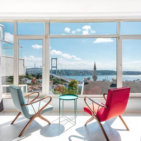 Homie - Penthouse W Bosphorus View Апартаменты Стамбул